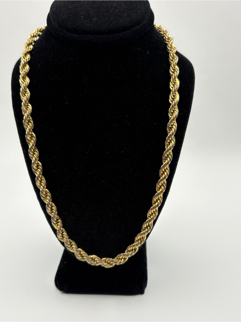 Gold-Tone Rope Chain Necklace - Women Jewelry
